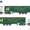 RR TRANSPORT Model Volvo FH500 with Curtianside Trailer - Image 6